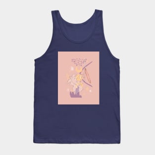 Aerial Hoop in the night Tank Top